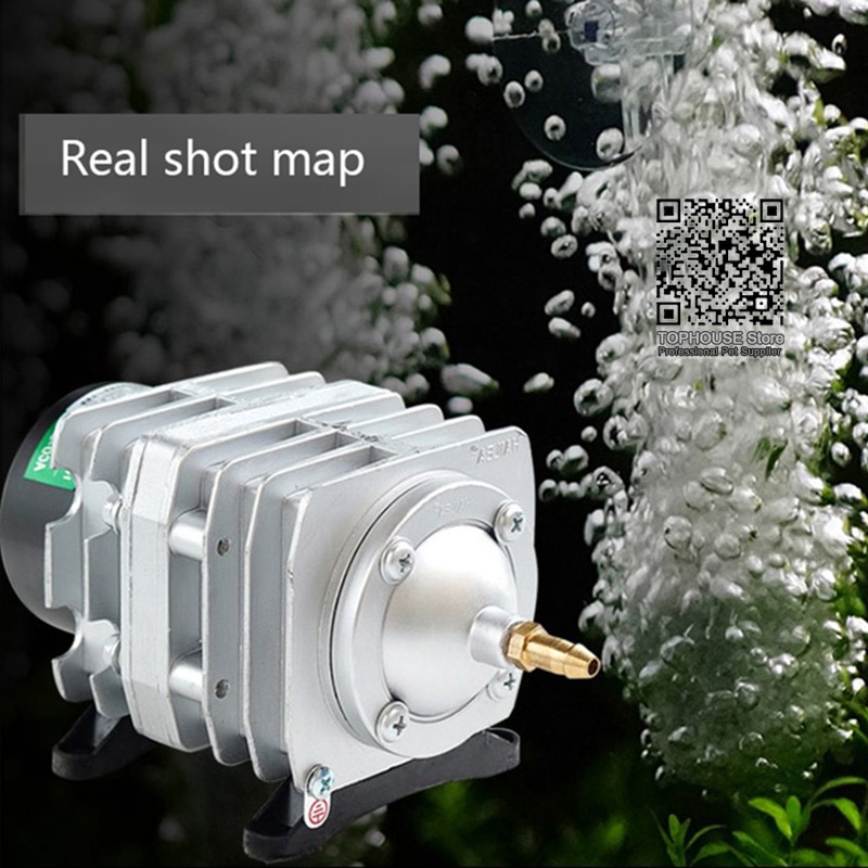 Bomba eletromagnética de alta potência, 220v, hailea, ac, lagoa, oxigênio, compressor de bomba, aerador de ar, ACO-208 308 318