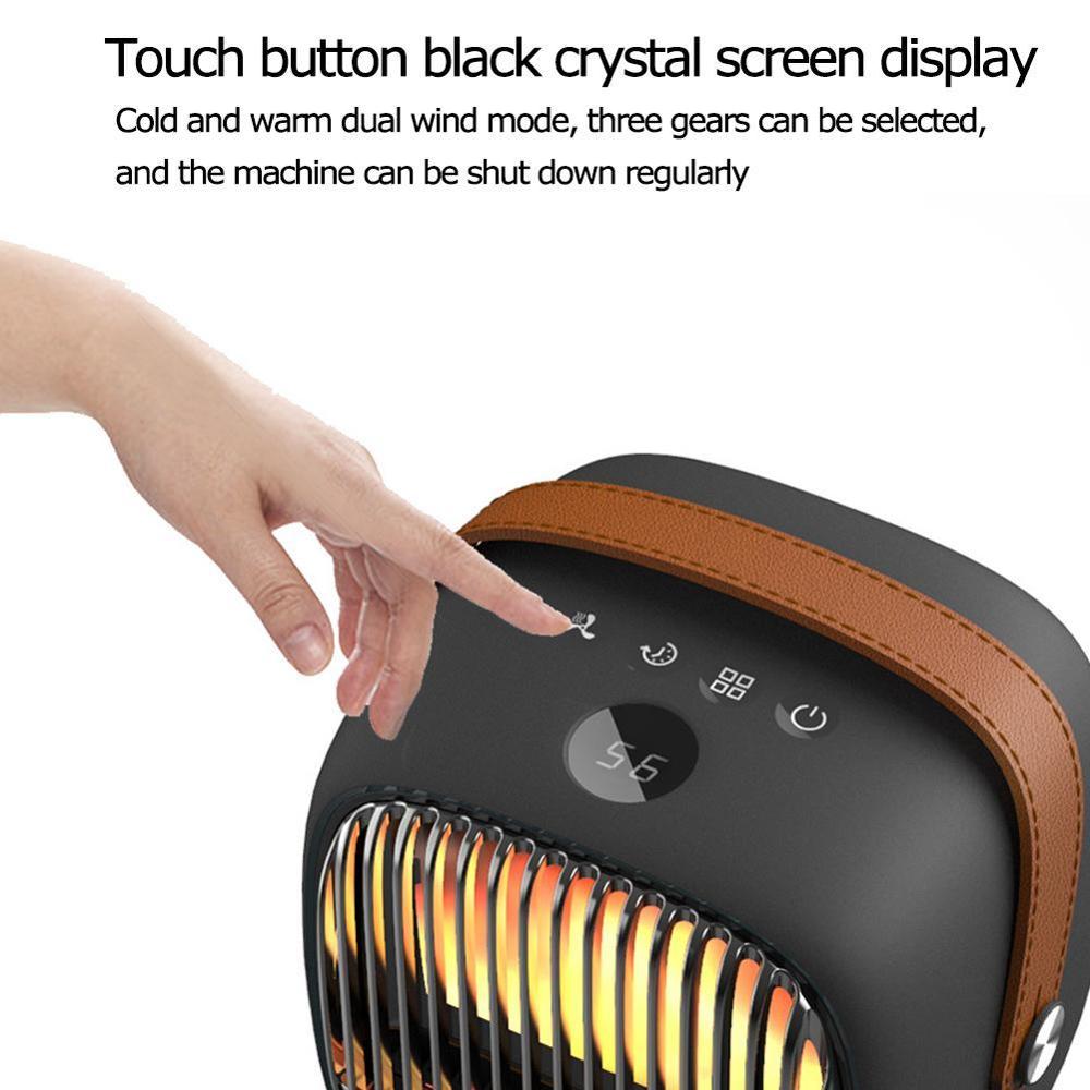 Space Heater Personal Mini Electric Heater Desk Heater Heater Machine Protable Radiator Office Warmer Home For Winter Fan P1X3