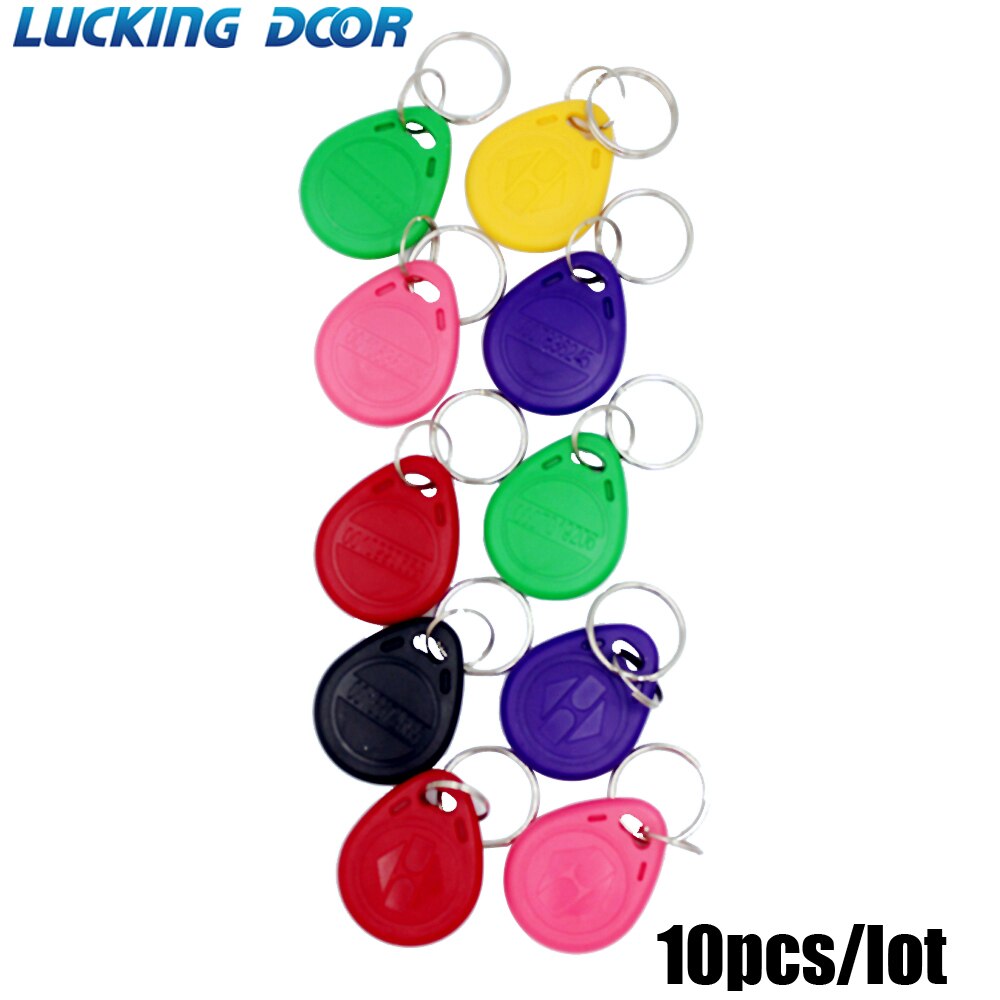 Backlight Metal Stainless steel access control Reader 2000Users WG26 input and output security 125Khz RFID Access Control Keypad: 10 pcs color key