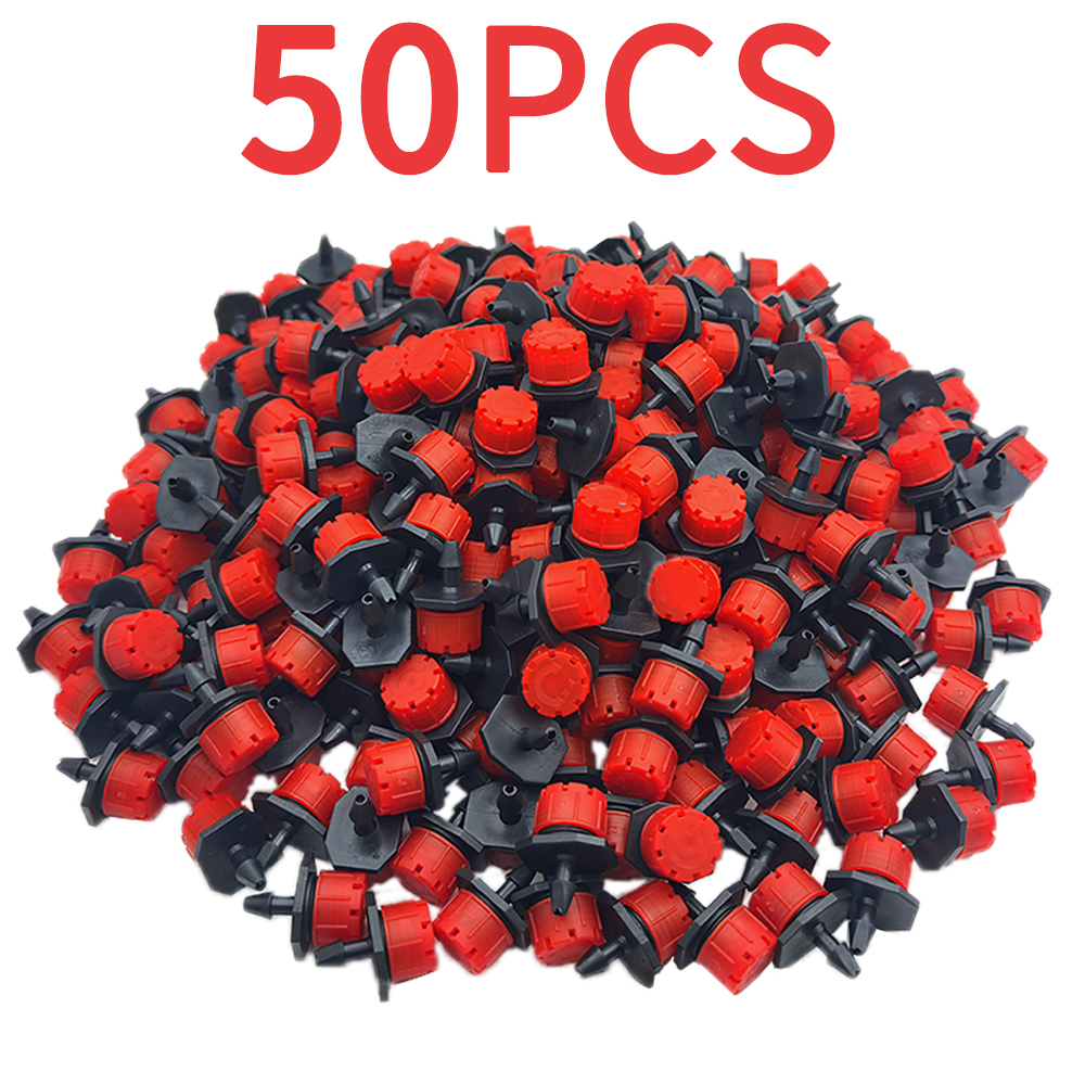 oasi 30-800X giardino 4/7MM micro ugello regolabile sistema di irrigazione a goccia 1/4 ''irrigatore anti-intasamento emettitore gocciolatore: verde