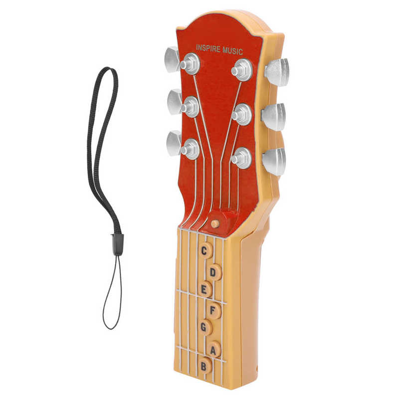 Gitarre Luft Gitarre Infrarot Induktion Simulation 7 Akkorde Tragbare Spielzeug Musical Instrument Zubehör Beste: verrotten