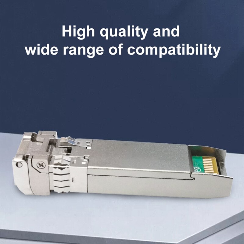 JT-COM 10G SFP+ Duplex LC SFP Module Single Mode 5Km Optical Fiber Module 1310Nm For Mikrotik/Huawei Switch