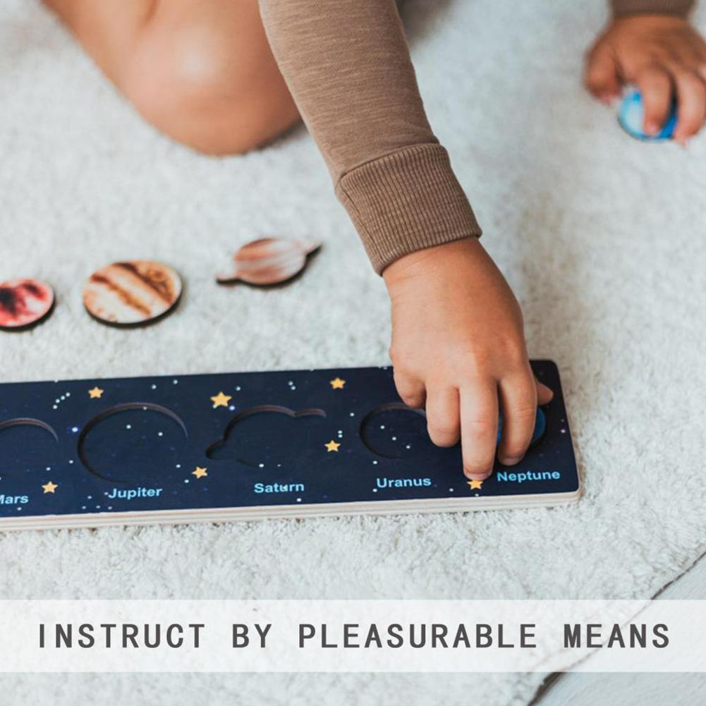 Jouet éducatif pour enfants, Puzzle 3D, système solaire, étoiles, planètes, Science, , nouveauté
