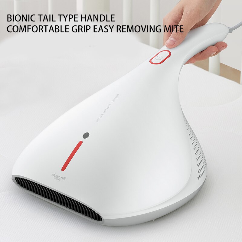 Deerma-aspiradora de ácaros CM800, luz de mano y lámpara UV de choque de calor, elimina ácaros, instrumento limpiador de succión fuerte