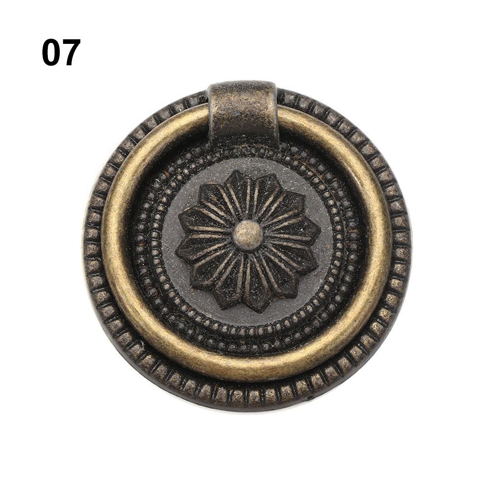 1pc Bronze- Schmuck Kasten Knöpfe Möbel Griff Schrank Schublade Knöpfe Schrank Griff Kommode ziehen Kleiderschrank Zieht Griff: Gold PINSEL