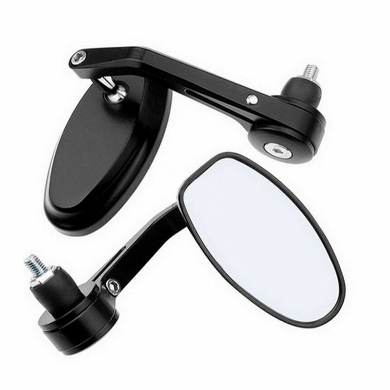 2 sztuk retro lusterka motocyklowe lusterko wsteczne lusterko na kierownicę koniec lusterka motocyklowe akcesoria trwałe anty-blask wyczyść regulowane
