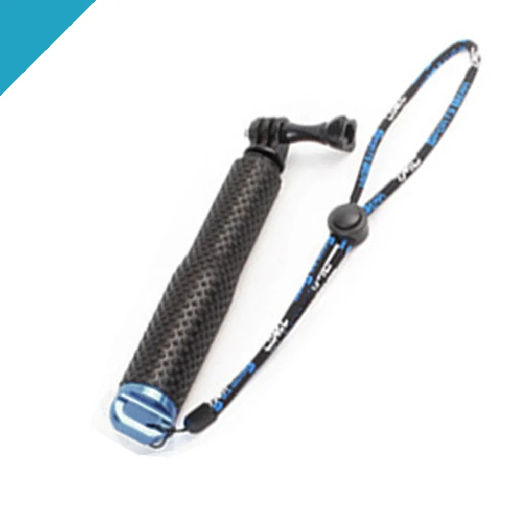 Selfie Sticks in monopod staaf voor Gopro hero Draagbare handheld accessoires voor SJCAM voor Xiaomi voor eken: Blauw