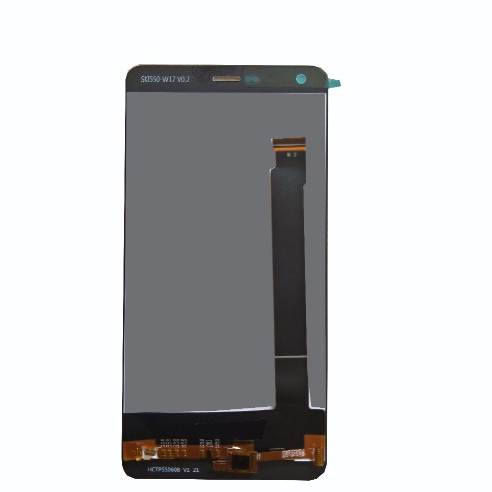 Prestigio grace  s7 lte psp 7551 duo psp 7551 duo lcd-skærm touch screen digitizer panel sensor linse glas samling 5.5 "