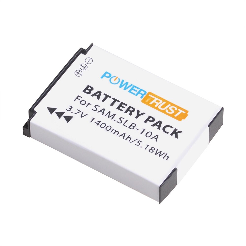 SLB-10A Batteries and Charger for Samsung EX2F HZ15W SL202 SL420 SL620 SL820 WB150F WB250F WB350F WB750 WB800F WB1100F Cameras