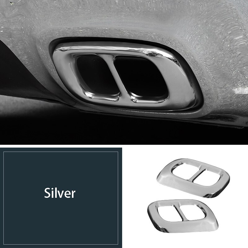 glb x247 exhaust for Mercedes glb200 220 250 exhaust pipe tail throat muffler accessories: Default Title