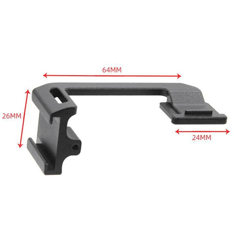 Metal MicroPhone Extended Cold Boot Bracket Repositioning Board Expansion Suitable for Sony A6400