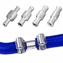 SI-AT11153 8MM High Strength Single Way Inline One-way Non-return Check Valve Fuel/Water/Gas/Air/Vacuum Aluminum