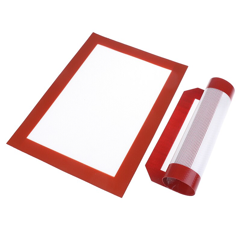 Outil de revêtement de feuille de four antiadhésif de tapis de cuisson de Silicone de catégorie comestible pour des accessoires de cuisson de cuisine de Biscuit/pain/macaron/Biscuit