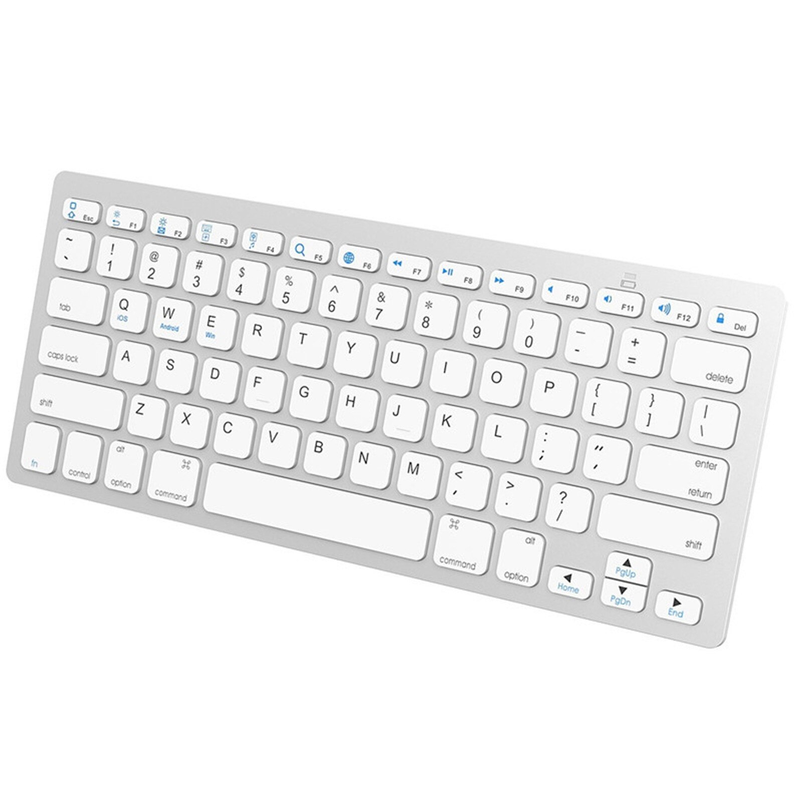 Universal wireless bluetooth keyboard contains seven national languages Ultra-thin 9.7 inches suitable for business office: B  UK