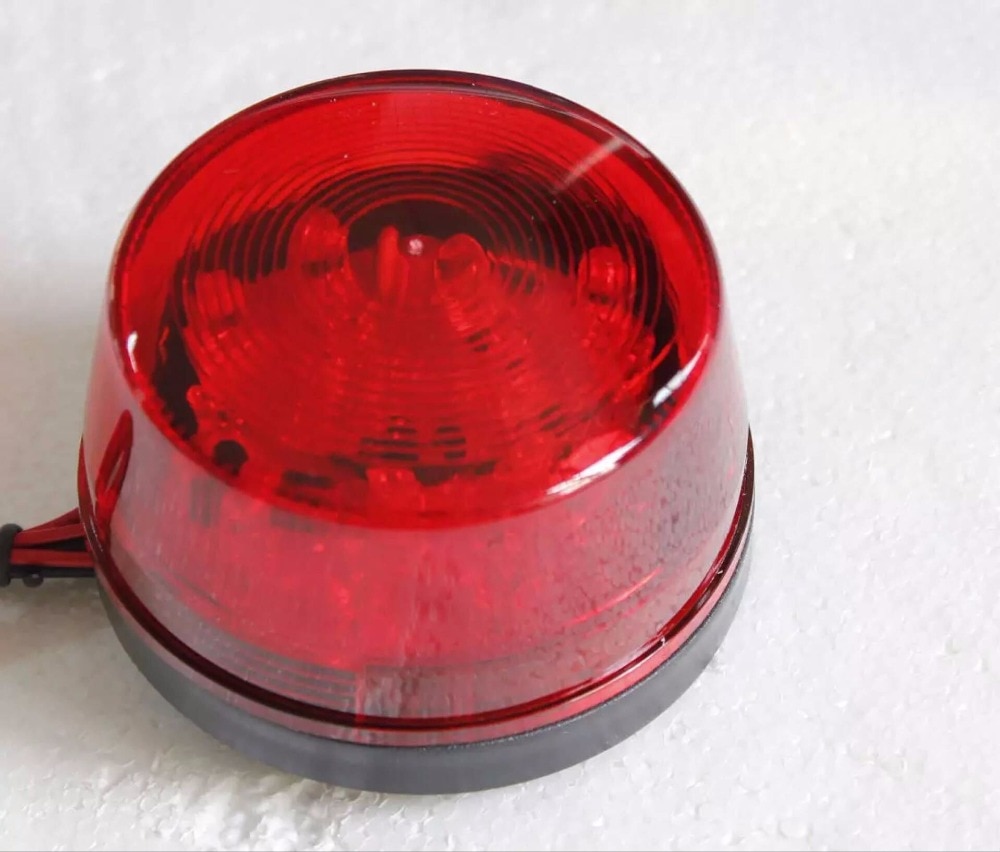 Advarselslampe, der indikerer tekniske lys, fejllys blinkende mini-sikkerhedslys, der sælges over 50 stk