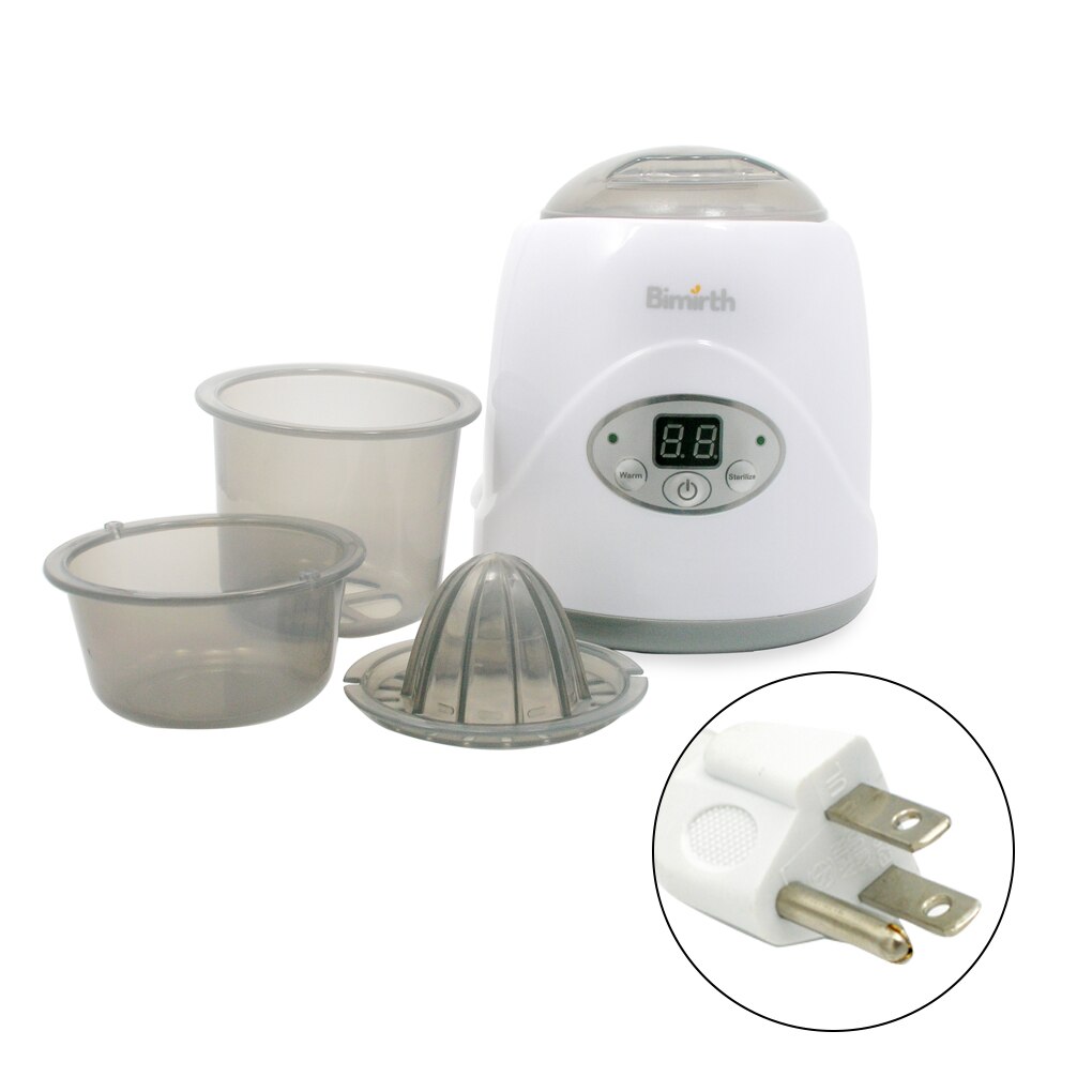 Multi-functional LED Breast Milk Heater Electronic Warm Milk Disinfector Baby Feeding Bottle Warmer Breast Sterilizer 220-240V: US Plug