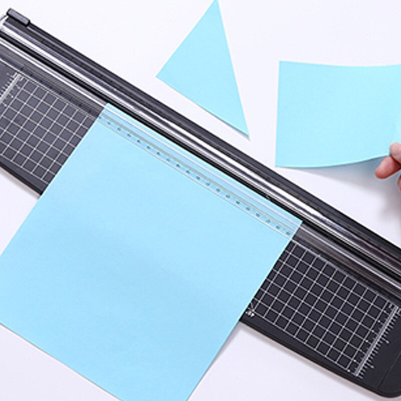 Precision Paper Trimmer Paper Photo Cutter Portable Plastic Scrapbook Trimmers Cutter Office Cutting Mat Machine for A3 Paper