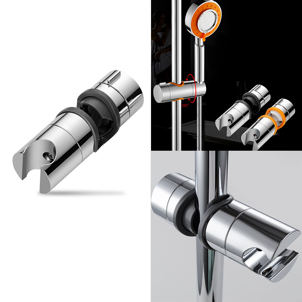 New! 22/25mm Adjustable Shower Head Bracket Slider Rail Bar Lift Rod Support Brackets Chrome Head Holder Bathroom I.137338590 New! 22/25mm Adjustable Shower Head Bracket Slider Rail Bar Lift Rod Support Brackets Chrome Head Holder Bathroom I.137338590