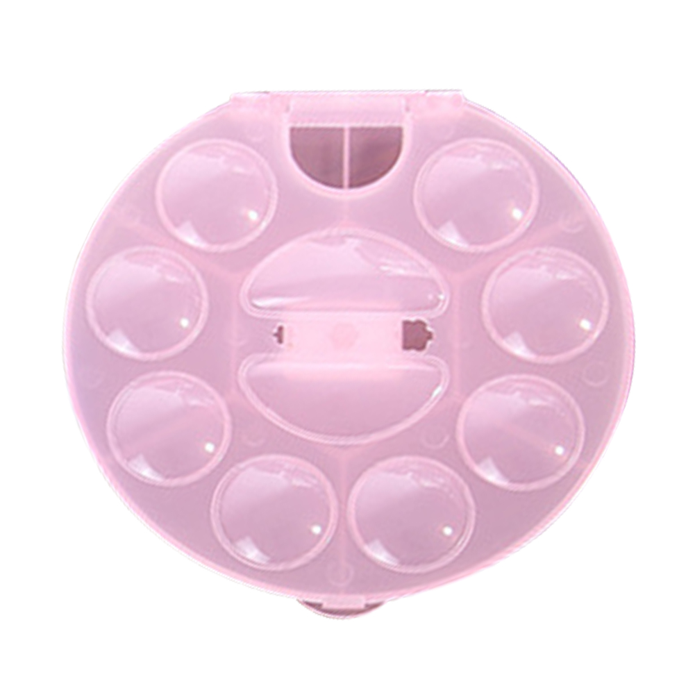 Art Flip Multifunction Circle Tools Kids Painting Multi Grid Drawing Tray Palette Watercolor Washable