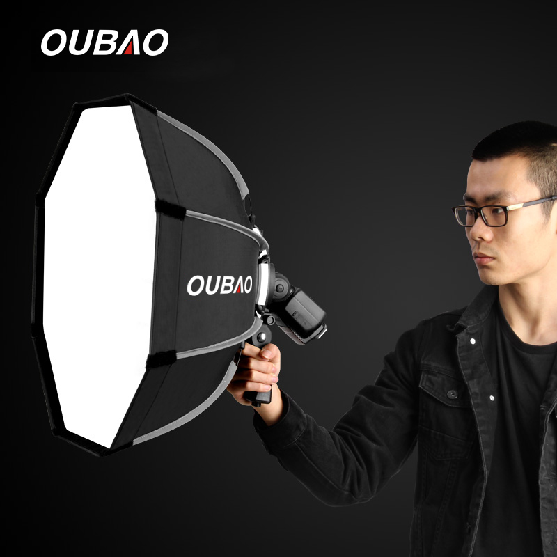 TRIOPO – boîte à lumière parapluie Portable 55cm, octogonale pour Godox V860II TT600 TT685 YN560 III IV TR-988 Flash Speedlite