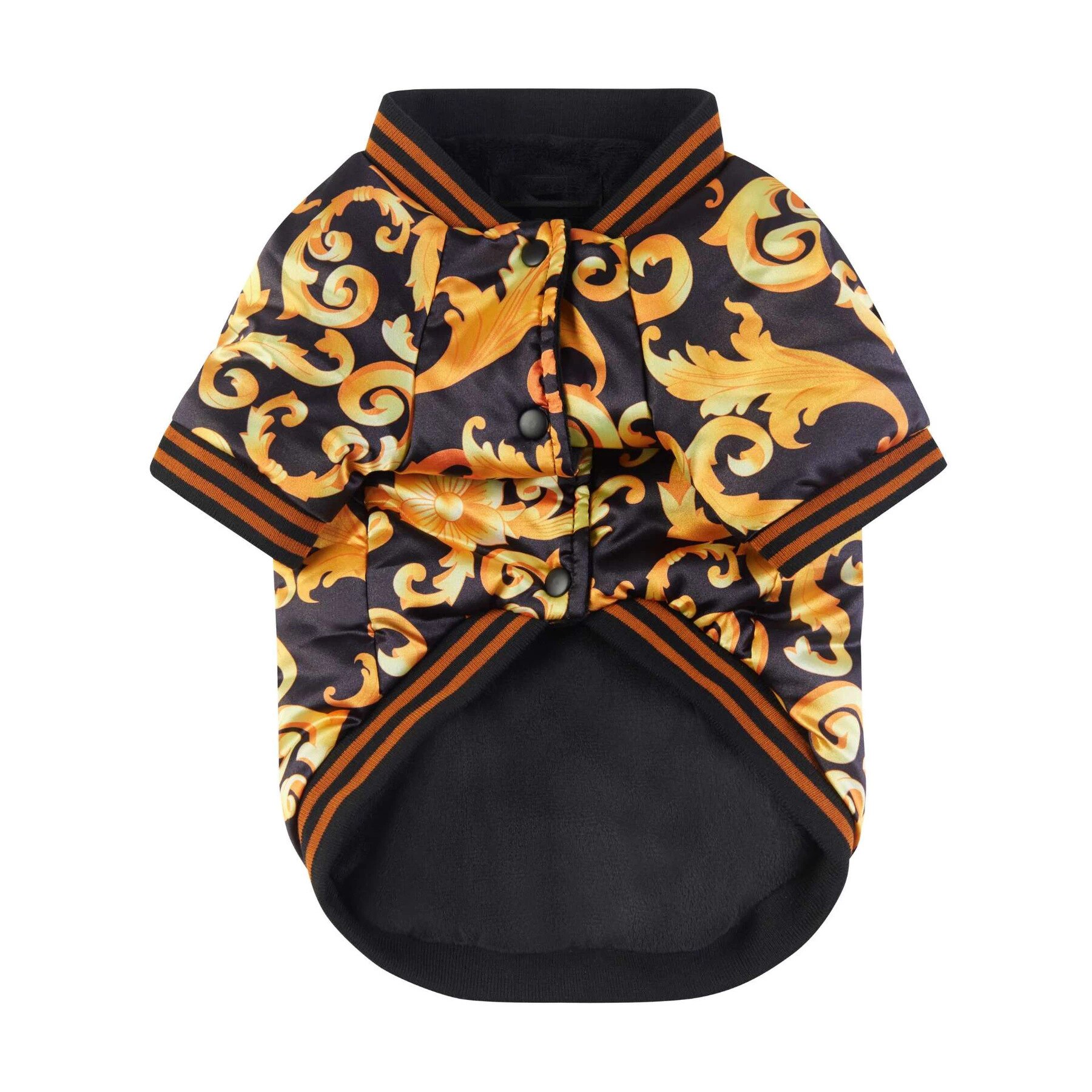 S-3XL ubrania dla psów buldog francuski kurtka dla małych psów płaszcz odzież dla zwierząt Puppy Winter Keep Warm Outdoor Yorkies sweter Products: XXXL / YELLOW