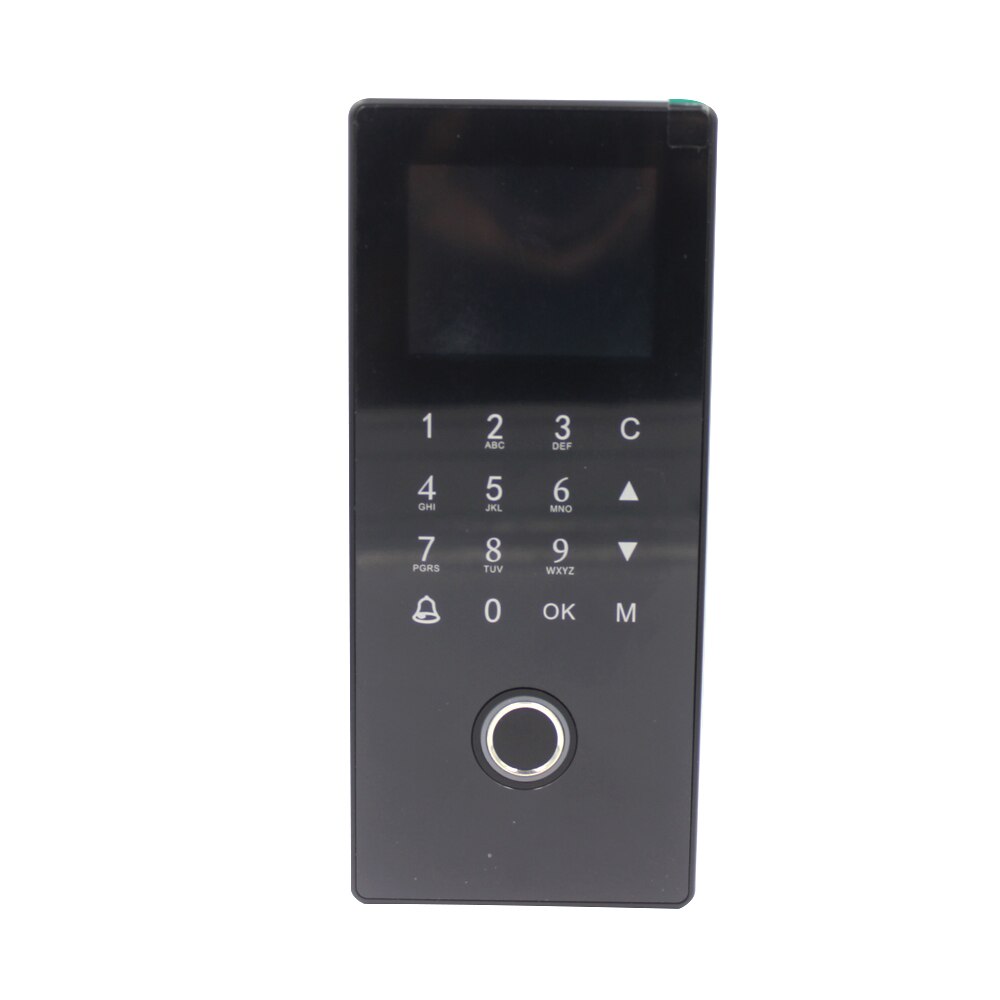 Fingerprint Biometric Touch Button Electric Magnetic Lock Access Control System USB Time Attendance 1000Users: Default Title