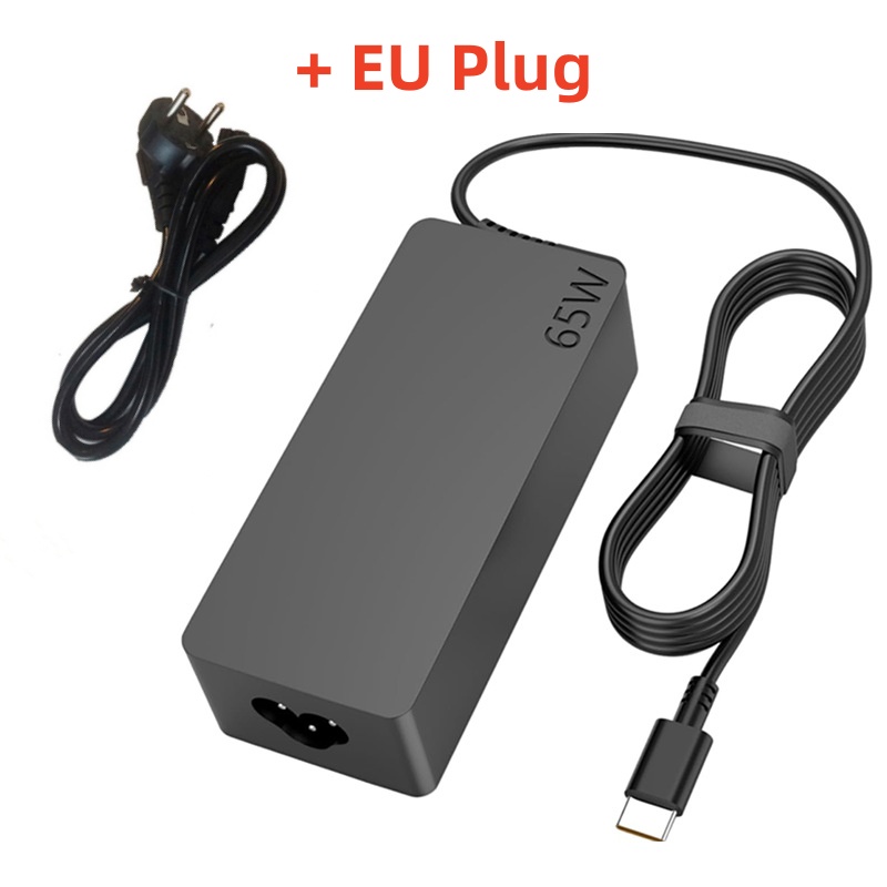 65W Type C 20V 3.25A USB C Laptop Power Adapter AC Charger For Lenovo Thinkpad X1 Carbon Yoga X270 X280 T580 P51 P52s E480 E470: Orange
