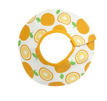 Pattern Fruit Series Round Baby Bibs Cotton Waterproof Bibs Newborn Burp Cloths For Girls Boys 0-3years Bib 360 Degree Bibs: 8