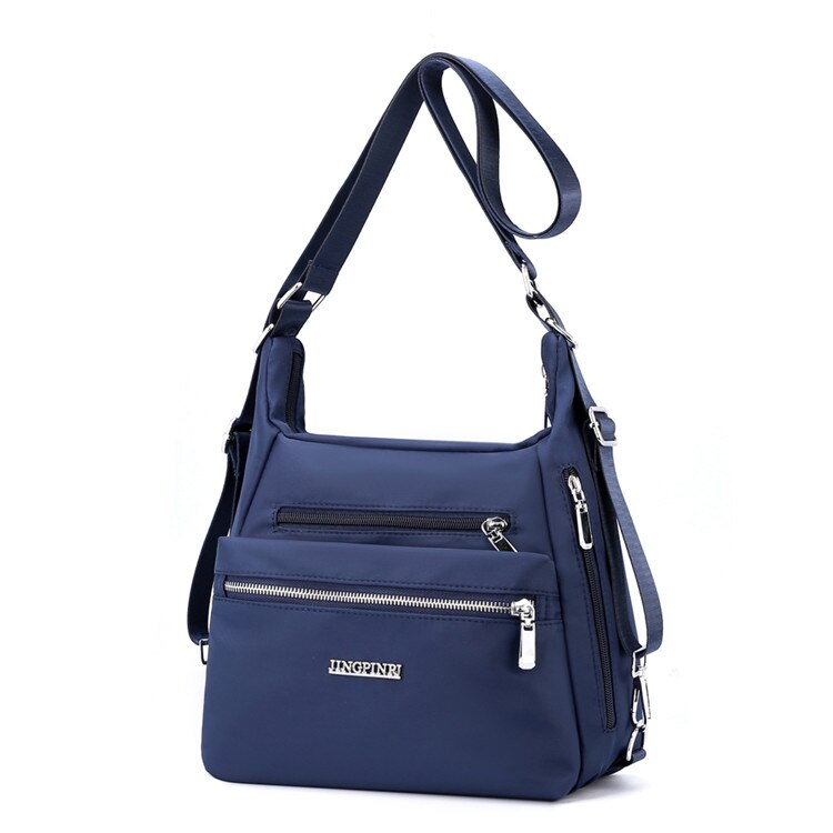 2022 Women&#39;s Ladies Shoulder bag Female Messenger Bag Travel Handbag Nylon CrossBody Bag Bolsas Feminina: Deep Blue