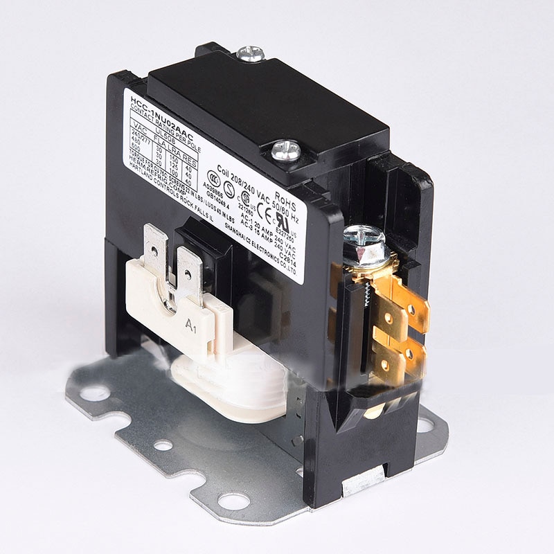 1 pcs 208V/220V 30A Single phase AC contactor for HVAC industry contactor for air conditioner magnetic contactor monophase