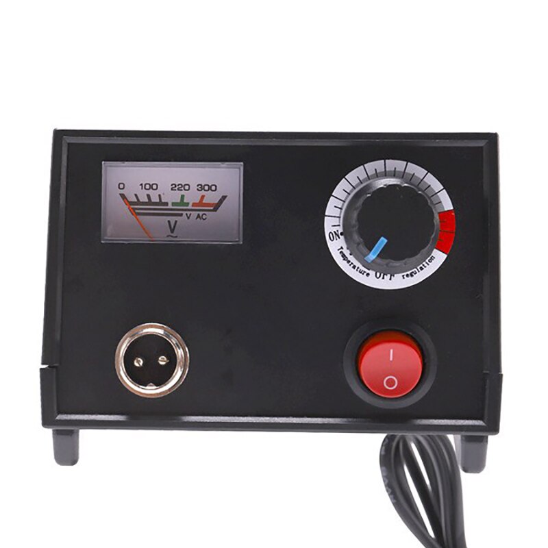 EU Plug,220V Adjustable Temperature Wood Burner Branding Brush Burner Hoist Handicraft Tool Set