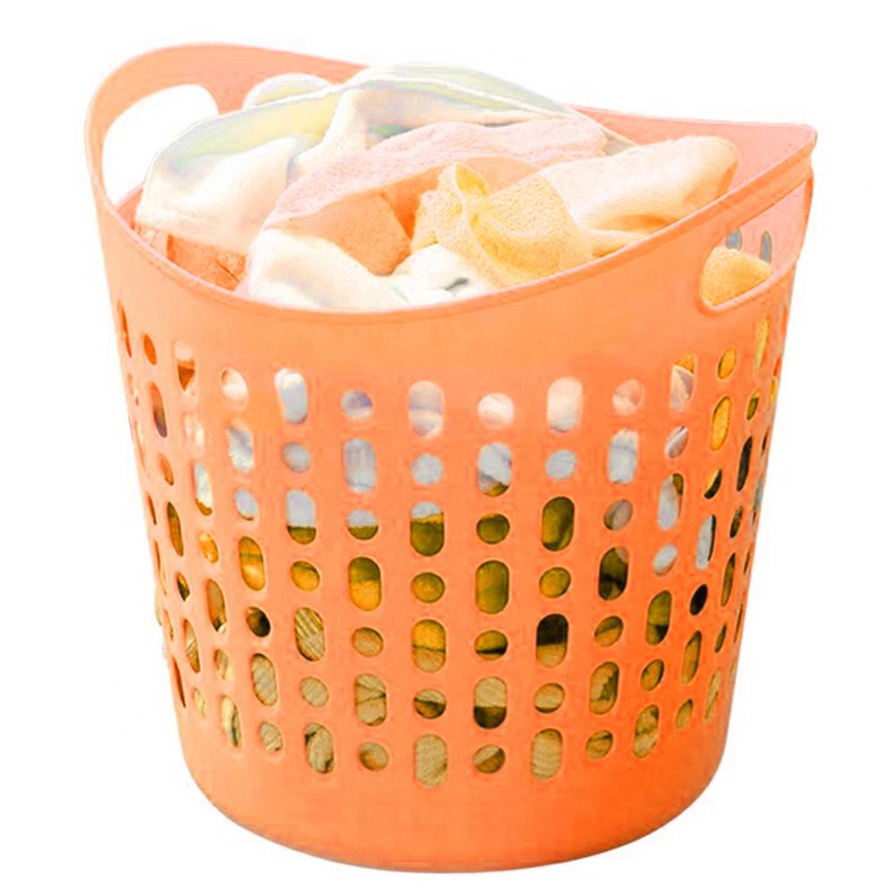 Mini panier de rangement de bureau en plastique, corbeille à papier, pour produits cosmétiques