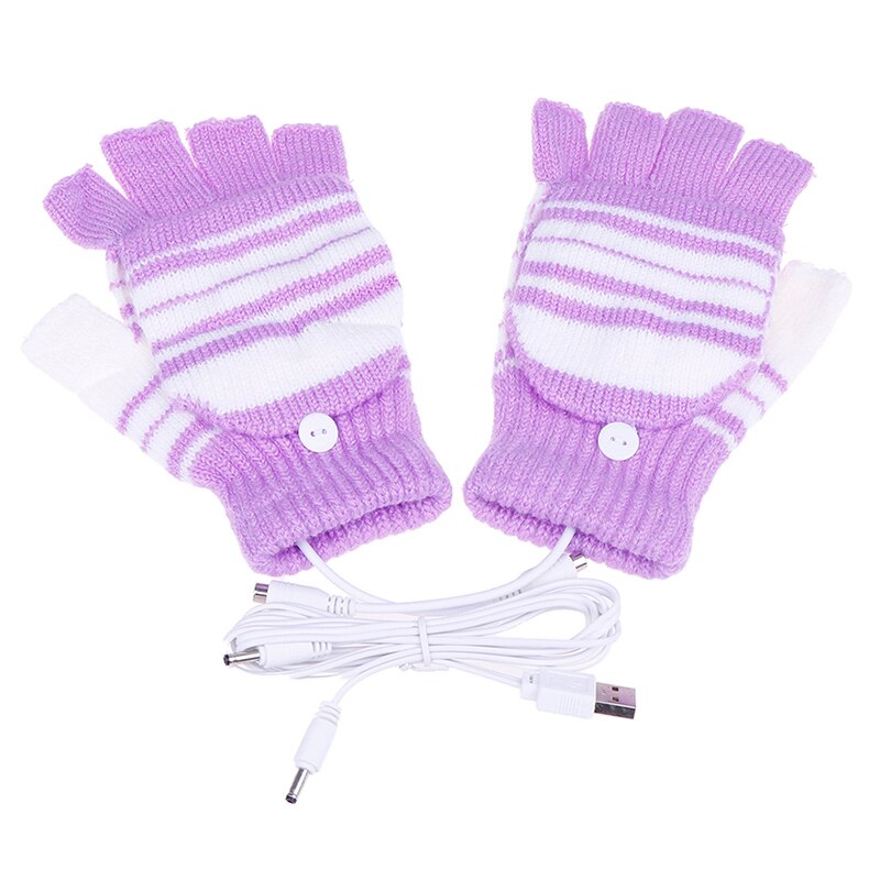 Gants chauffants USB hiver chauffe-mains thermique gant chauffant électrique alimenté par batterie thermique étanche pour gants de Ski moto: PP
