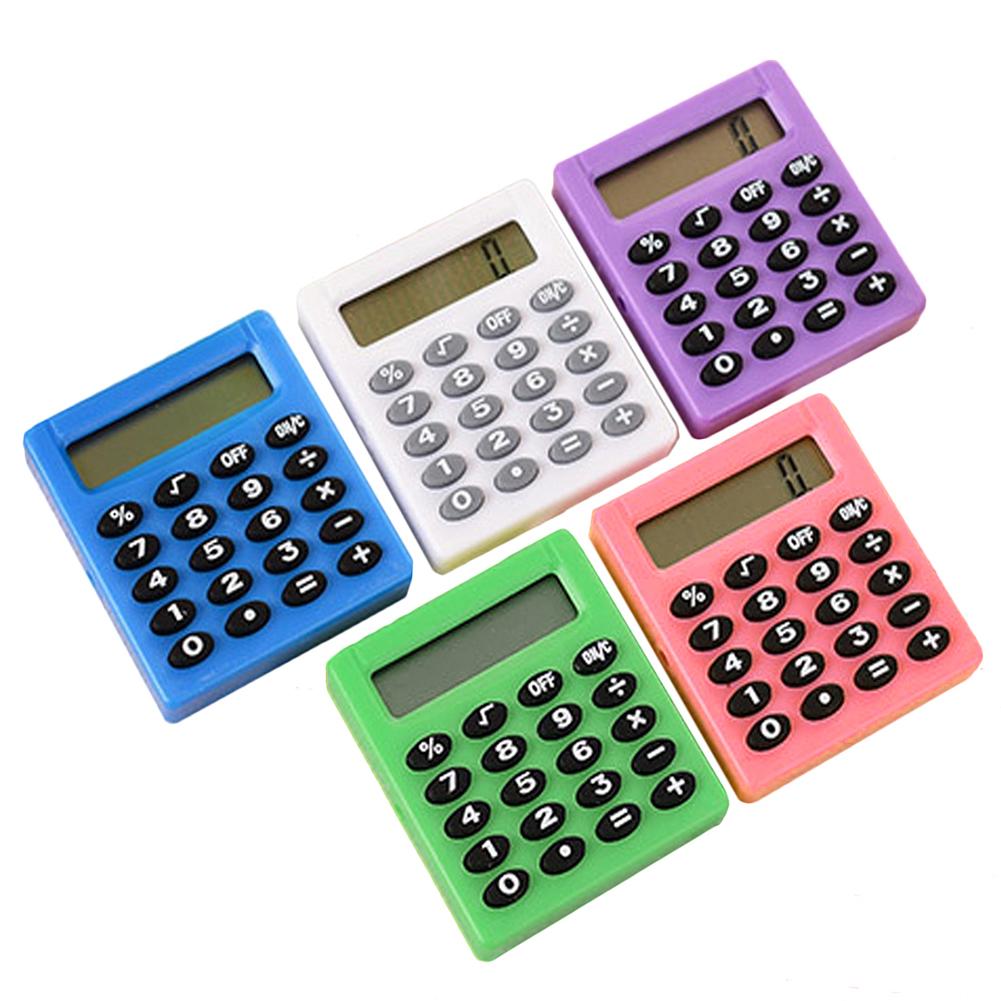 Mini Portable Pocket 8 Digits Electronic Calculator Student School Supplies