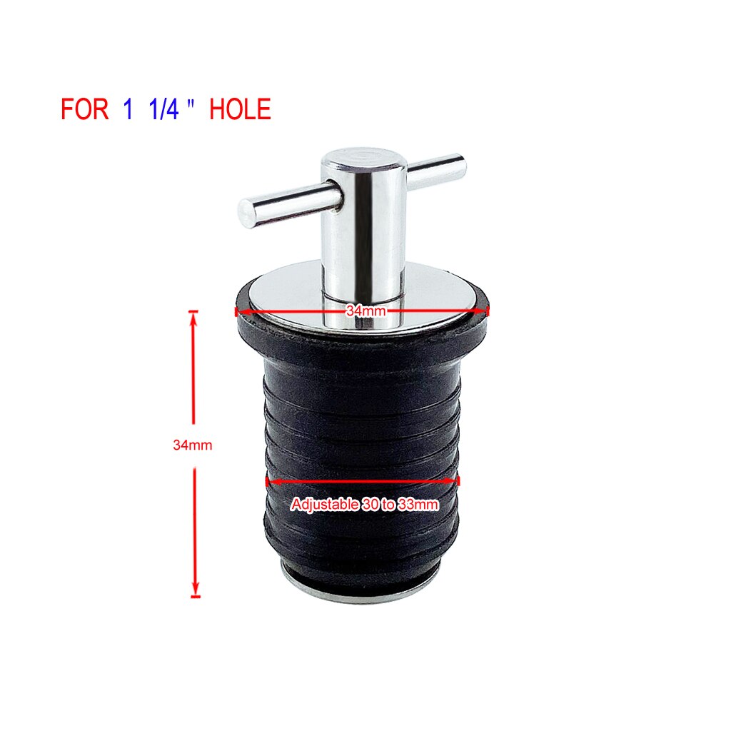 Bouchon De Chaîne D'ancrage Marine City - Acier Inoxydable 316 - Taille 2-3/8" - Pour Bateaux Et Yachts - Neuf