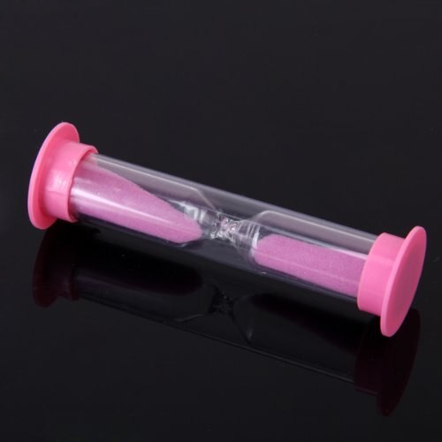 -Two minutes hourglass sand timer - Pink