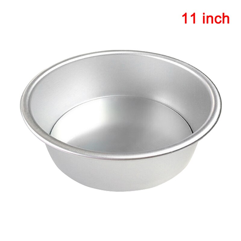 5/7/9/11/12 Inch Cake Mold Aluminium Alloy Round DIY Cakes Pastries Mould Baking Tin Pan Kitchen Tool JS22: 11 inch