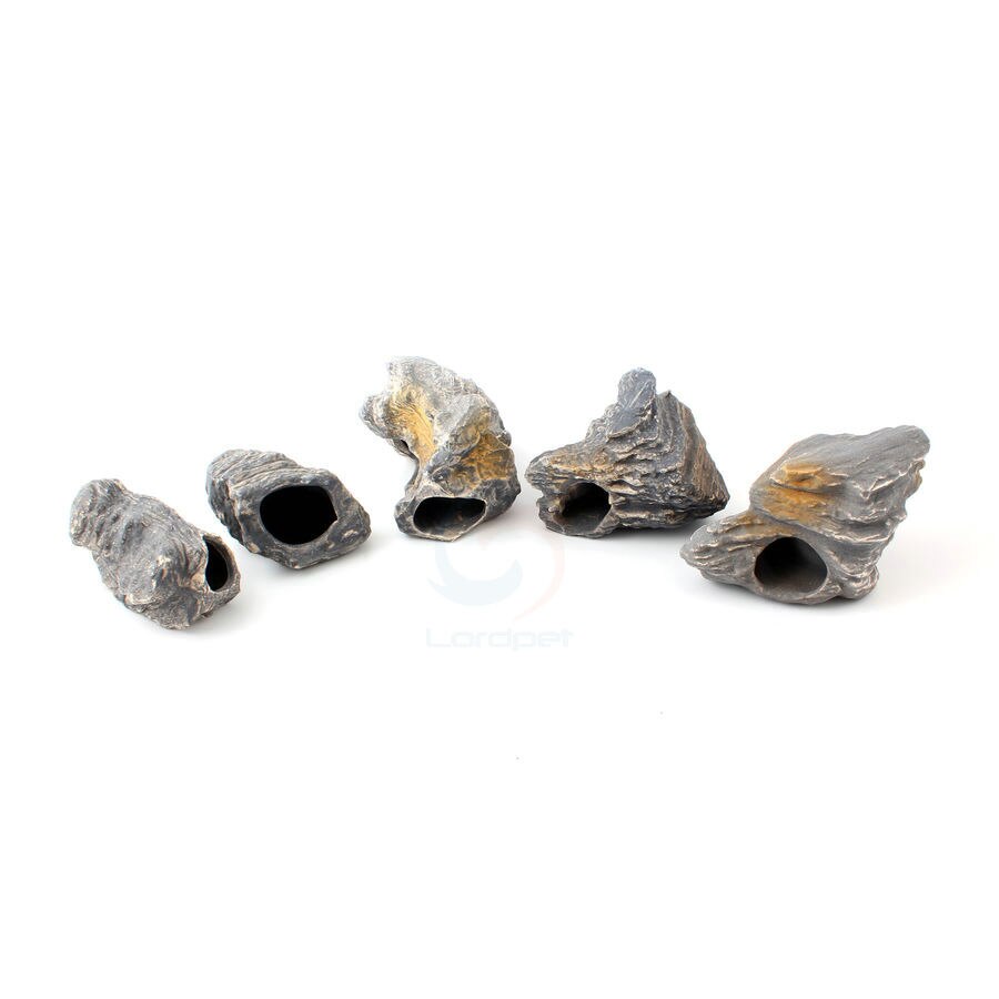 Up Cichlid Stones Keramische Aquarium Rock Cave Decoratie Voor Fish Tank Ornament Cave Decor 5 Maten