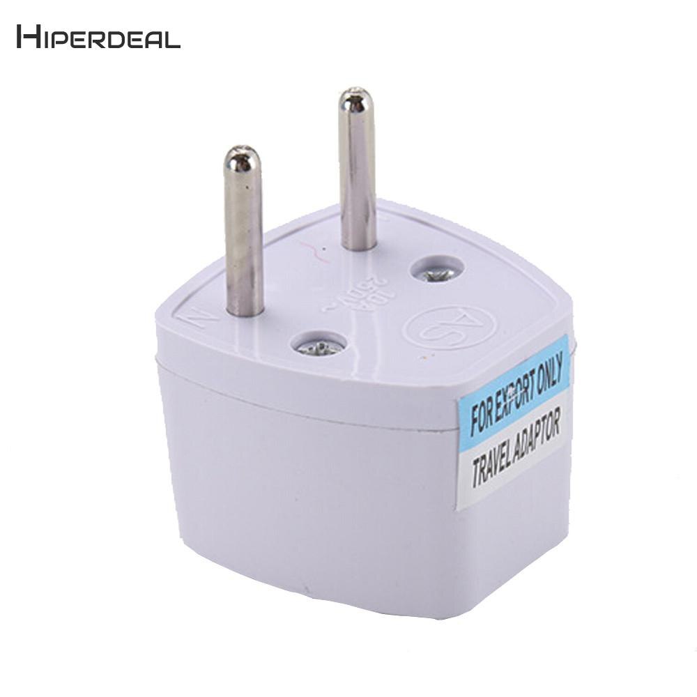 HIPERDEAL US To EU Europe And Universal AC Power Plug World Business Travel Adapter Converter International Use QIY24 D05