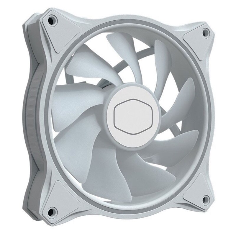 Cooler Master MasterFan MF120 HALO Dual Ring Addressable RGB Fan for PC Computer Case Liquid Radiator