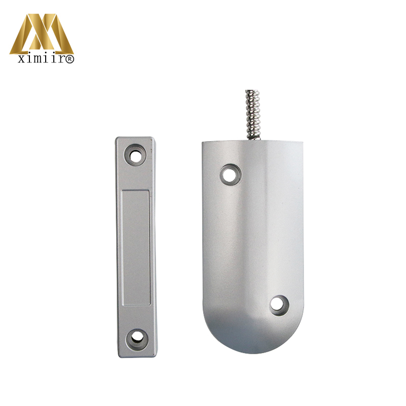 Sensor de contacto magnético para puerta y ventana, interruptor de 12V CC con cable, alarma GSM, Kit de seguridad para garaje y hogar