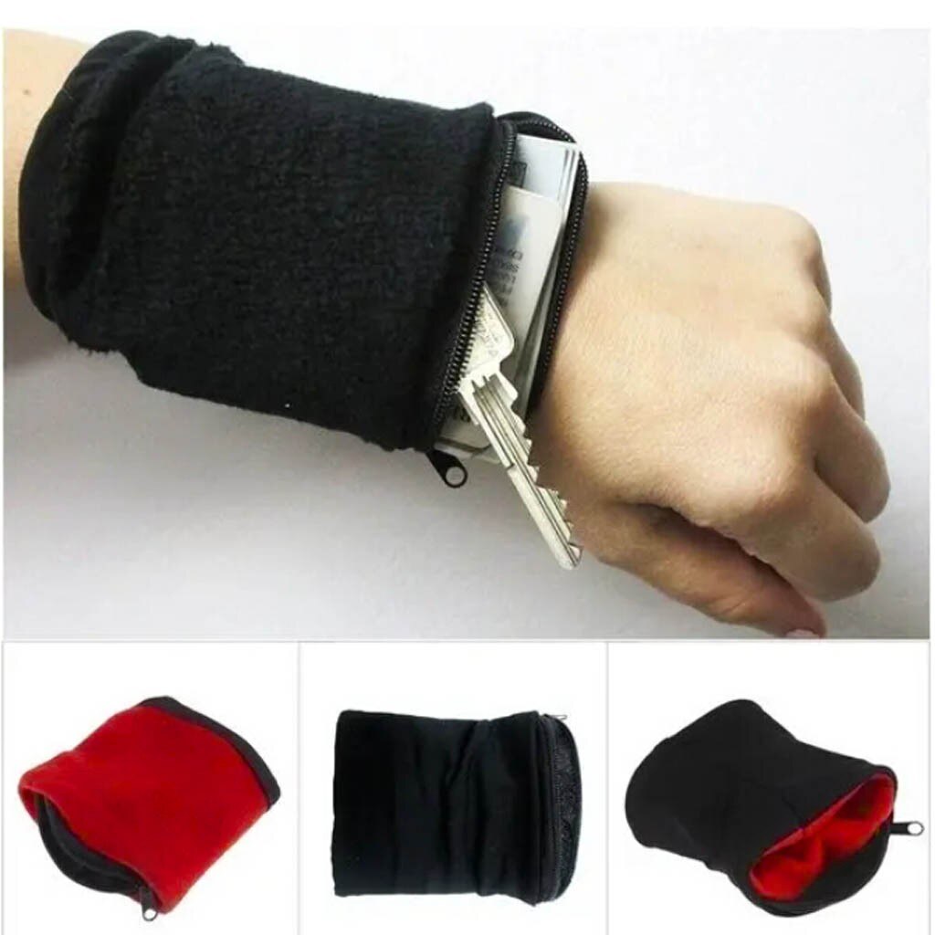 Pols Portemonnee Pouch Sport Gym Bay Unisex Outdoor Rits Running Fietsen Veilig Kleine Tas Voor Telefoon Sleutel Orgnizer Vrouwen Mannen