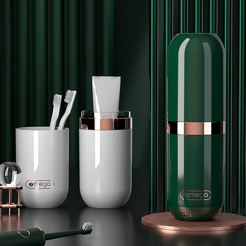 Travel Tooth Storage Washing Cup Portable Toothbrush Storage Box Household Mouthwash Cup Toothbrush Boxes