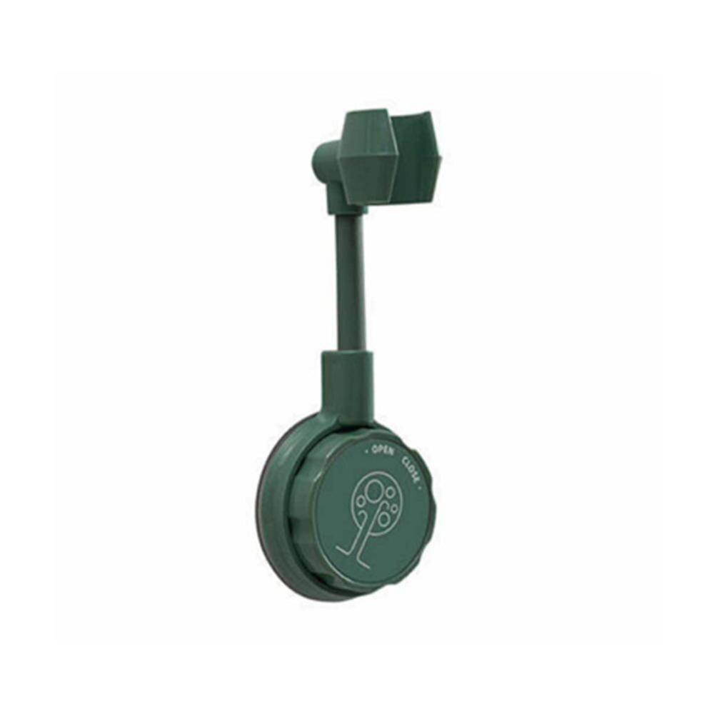 Universal Wall-Mounted Shower Head Holder Bracket Adjustable Holder shower bracket Bathroom Accessories: green