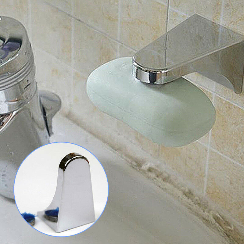 Badeværelse magnetisk sæbeholder sæbeholder vægmontering sæbebeholder dispenser vægfastgørelse badeværelse sæbeskåleholder
