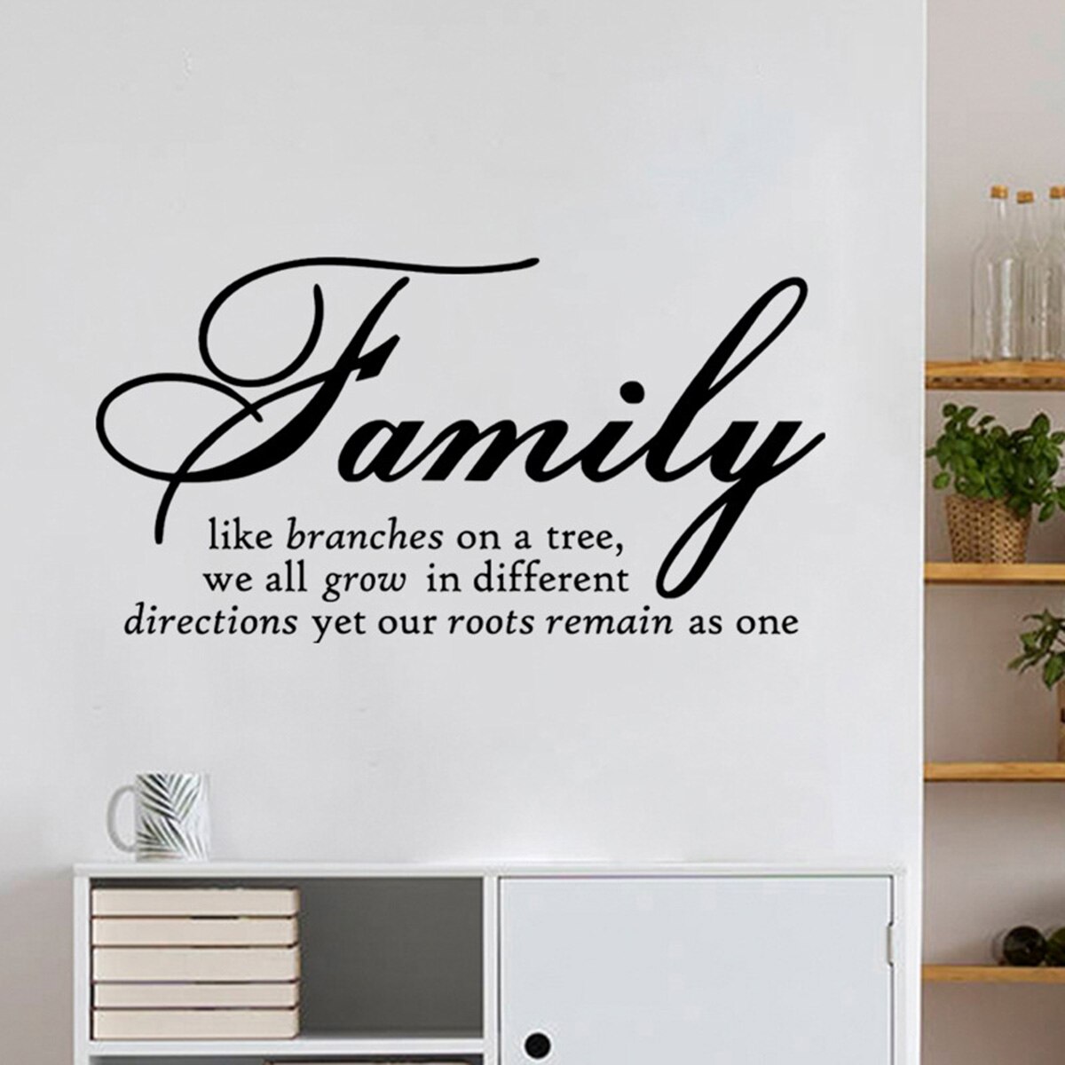 Wall Quotes & Sayings Décor Decals, Stickers & Vinyl Art "Home Sweet Home" Vinyl Wall Decal - Removable Quote Art Sticker, High Quality Wall Quote Decal 9 thumbnail image