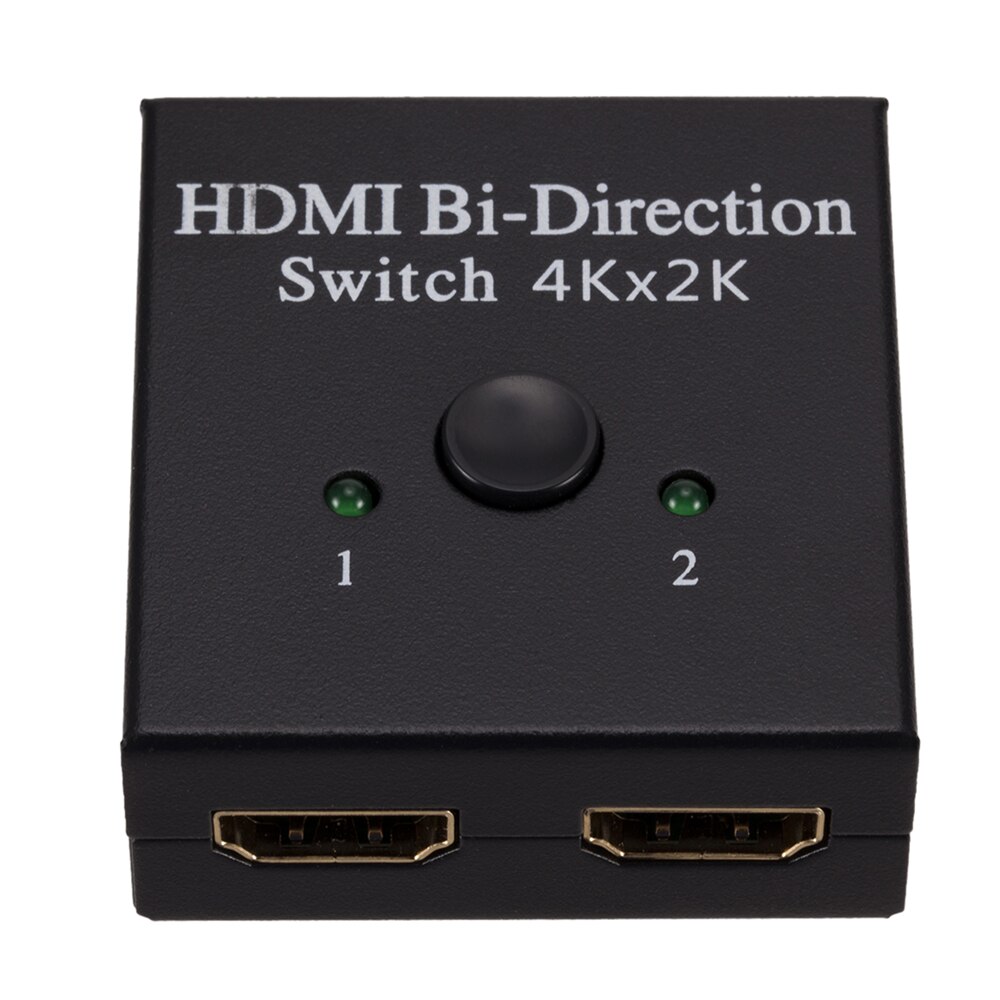 HDMI Splitter BI-Directional Switch 1 In 2 Out / 2 Input 1 Output for TV Monitor