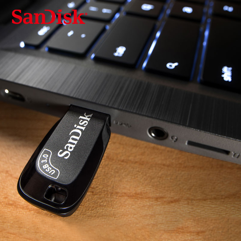 SanDisk 128GB Ultra Shift USB 3.0 Flash Drive 64GB 32GB Read Speed up to 100MB/s USB Flash Drive Memory Stick Pen Drive