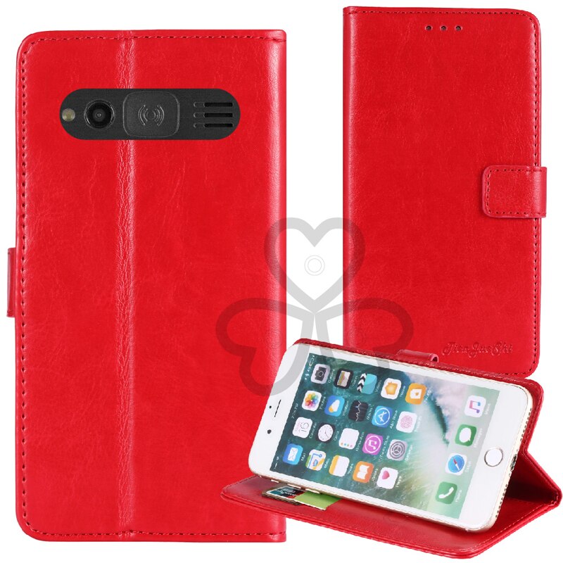 TienJueShi Durable PU Protective Business Style Leather Cover Phone Case For Doro 1361 1370 5516 Pouch Shell Wallet Etui Skin