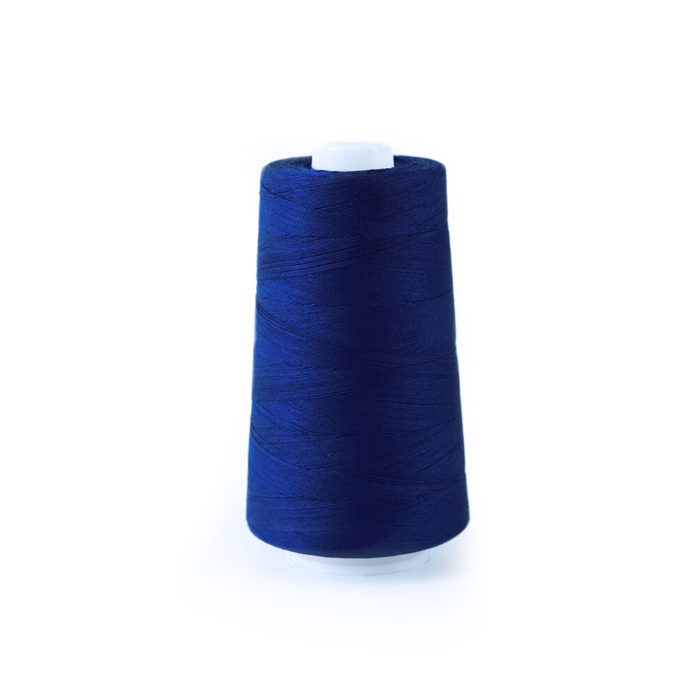 Gemerceriseerde En Geschroeide 40 S/3 2500M Katoen Quilten Draad 40WT Alle Purpose Naaien Gemaakt Van 100% Egyptisch lange Fibre Katoen: Dark Blue 308